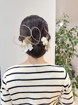 アオ(AO) 【AYAMI】和装ヘアセット♪