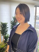 サンチャサロン(sancha salon) プツッとミニボブ