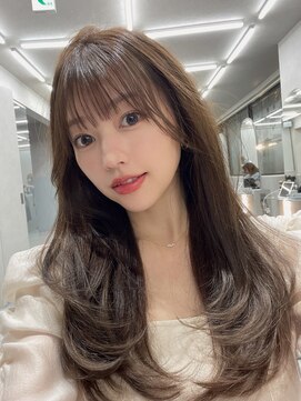 ロンドウル 熊本(Lond ulu) 韓国ヘア/ブリーチ/顔周りカット/ハイトーン/レイヤーカット/