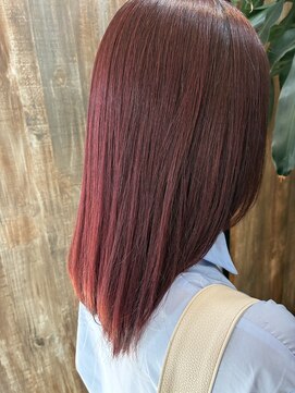 ユニコヘア(unico hair) チェリーブラウン