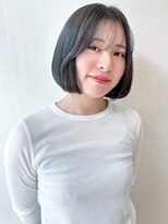 ザ ドッツ(THE DOTS) 顔周りレイヤー ボブレイヤー ミニボブ 小顔バング 黒髪