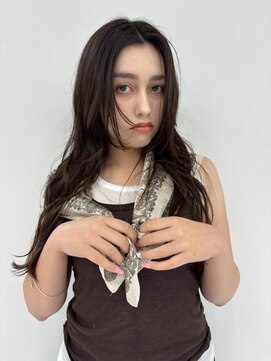 ユーフォリア 青山(Euphoria) 大人美人艶カラーベージュ小顔カット透明感レイヤーロング