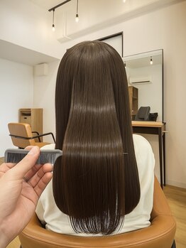 《髪質改善・酸性ストレート》髪質やダメージ、クセを見極めてお客様のなりたい髪型をカタチにいたします！