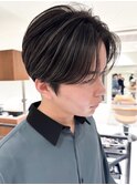 ハイライトバレイヤージュダブルカラーケアブリーチ20代30代