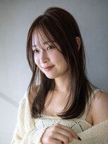 サーカス バイ ビュートリアム 青山(CIRCUS by BEAUTRIUM)&nbsp;ロングレイヤー透明感カラーマロンベージュ青山表参道