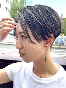 エルヘアメゾン(el. hair maison) ハンサムショート/刈り上げ/ハイライト/ショートボブ/ボブ