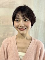 クロト(Clotho) ショートカット/髪質改善縮毛矯正白髪ぼかしレイヤーカラーボブ