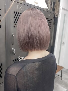 ギークス(GEEKS) 【GEEKS渋谷】伸ばしかけボブ/ココアグレージュ/20代30代/透明感