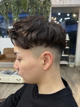 リム(Lim) ニュアンスパーマ×アップバング[大宮/大宮駅/大宮ショート]