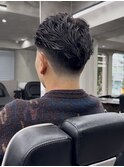 メンズ短髪スパイキーショートテーパーフェードスキンフェード