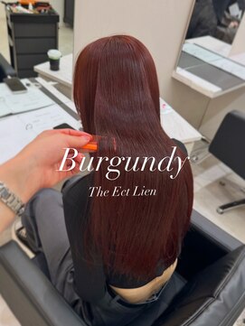 ジ エクト リアン 箕面店(The Ect Lien) バーガンディ/トレンドヘアカラー