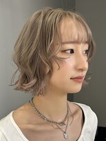 プネル(punel)&nbsp;ノアミルクティーブラウン　ケアブリーチ