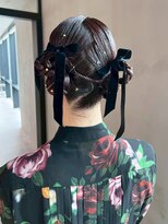 アルバム 銀座(ALBUM GINZA)&nbsp;ロング韓国ヘアおくれ毛顔周りレイヤー_ba571773