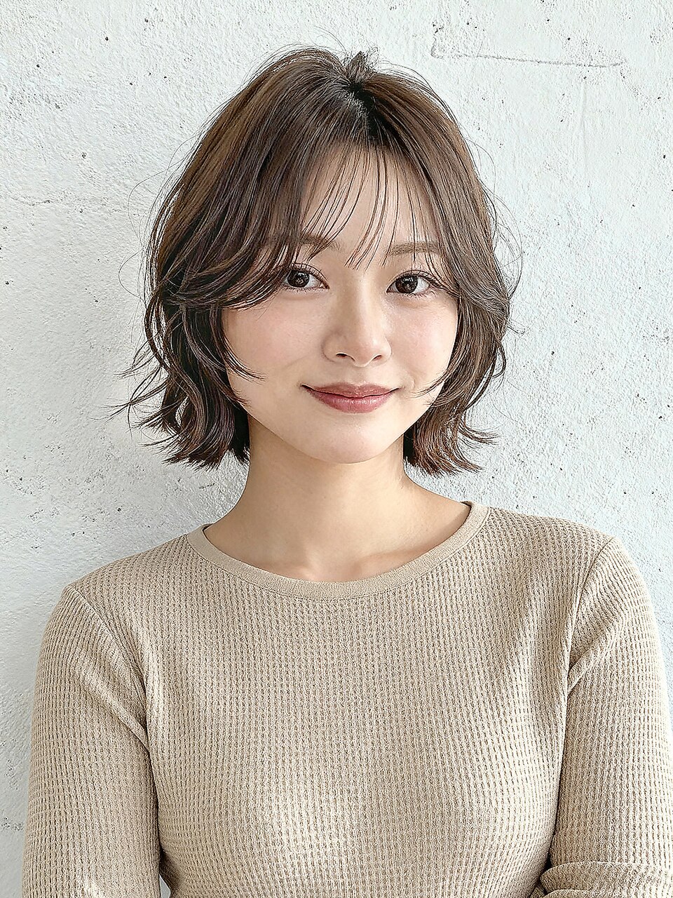 カット+カラー(リタッチ)+ケラチントリートメント￥6800→￥4400(白髪染め可)
