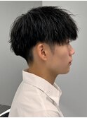メンズパーマ/ツイストスパイラル/サーフカール/men's/眉毛