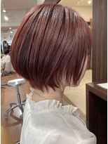 ジャム(Jam)&nbsp;小顔ショートボブ×ピンクカラーで可愛く★中村大輔