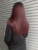 マグサロンギャラリー(Mag salon gallery) チェリーレッド暖色カラーボルドーワインレッド春カラー