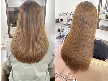 オブジェ ナチュレ(OBJE’T nature)の写真/【OBJE'T】染めるだけで髪がどんどん整い、艶と質感◎そんな髪質改善カラーで新生活をスタートしませんか？