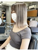 モルト 麻生(molt) バレイヤージュ ボブ