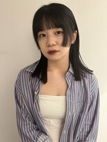 サンデイズド(SUNDAZED) ミニマルブラック×髪質改善カラーミディアム