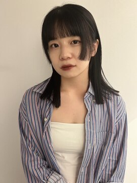 サンデイズド(SUNDAZED) ミニマルブラック×髪質改善カラーミディアム