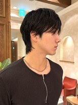 ビュートリアム265(BEAUTRIUM 265) ストレートマッシュウルフ シースルーバング メンズヘア銀座
