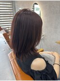 髪質改善トリートメント　ピンクベージュ