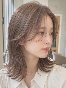 クラメールパリ 福岡(Kraemer Paris)の写真/高いカット技術で再現性抜群!手ぐしでも決まる顔まわりレイヤーで、トレンドの似合わせ小顔を叶えます☆