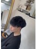 カット+ダメージレスパーマ+トリートメント ¥11550→¥9990