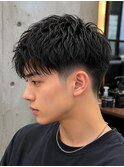 【押川】　短髪×テーパーフェード