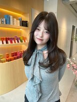 シダ(sida SAIIN) ★ グレーベージュ20代 30代ニュアンスカラー前髪パーマ