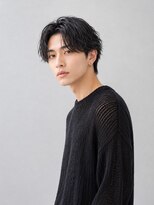 メンズ レガロ 八尾(MEN'S regalo)&nbsp;マンバンヘアマンバン短髪アップバングサーフカール波巻きパーマ