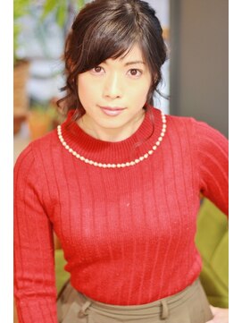 エイル(AILe) 冬のオシャレポニーテール