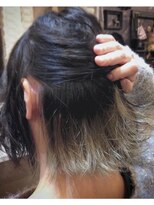 ジャンクバンケットヘアー(JunkBanquet Hair)&nbsp;アッシュ系インナーカラー