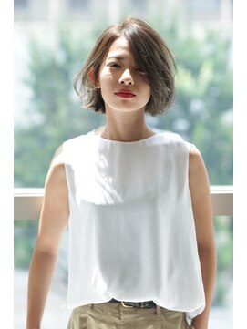 エアー 福岡(AIR) ［air FUKUOKA 掛橋］小顔ワンレンボブ