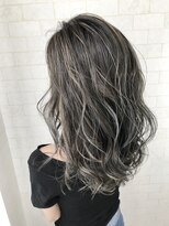 アルマヘア(Alma hair)&nbsp;ダークアッシュブラウン☆ハイライト３Dカラー【Alma hair】