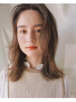 ノラジャーニー(NORA Journey)&nbsp;【NORA Journey】ラフストレートのナチュラル外ハネロブ