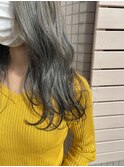 ロング×グレージュカラー3