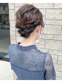 ボブアレンジ/結婚式ヘアセット