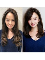 AFLOAT GINZA【仲道 弘泰】大人くびれセミディ【before→after】