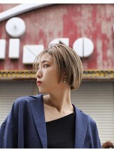 ブルー(Blu) 【Blu hairclinic&design】mini bob3☆