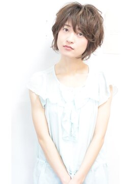 クート 北浦和(ku-to) ふんわりショート+イルミナカラー×髪質改善×ヘッドスパ