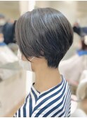 バッサリショートボブ【RENJISHI 松岡】