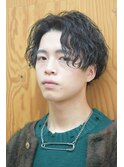 スパイラルパーマ 波巻きパーマ ツイストスパイラルパーマ 元町