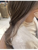 ネオリーブアイム 横浜西口店(Neolive aim)&nbsp;ホワイトベージュ☆インナーカラー【横浜】