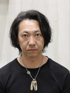 ヨシザワインク プレミアム 横浜 桜木町店(YOSHIZAWA Inc. PREMIUM) ナチュラルメンズミディアムヘア