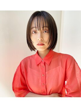 ミィ 表参道(mee.) 【mee.】　小顔軽めボブ