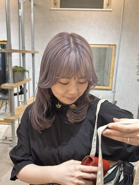 アソビ(Asobi) 【ブリーチ2‐3回】ラベンダーグレージュ