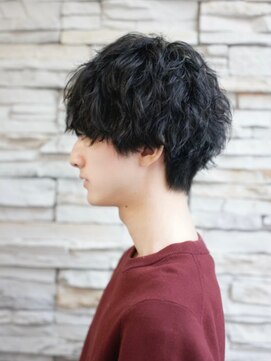 キース ヘアアンドメイク 恵比寿(kith. hair&make) マッシュパーマ/黒髪/メンズパーマ/波巻きパーマ/ツーブロック