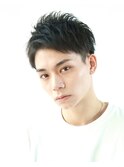 『lien.自由が丘 メンズ』爽やかアップバングショート担当西村
